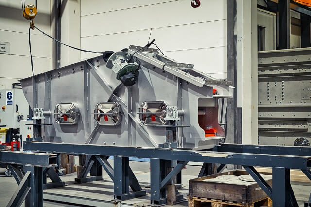 SPALECK ist Hersteller von Edelstahlsiebmaschinen und -Förderrinnen und bietet mit der SPALECK ComfortLNIE ein Maximum an Bedienkomfort