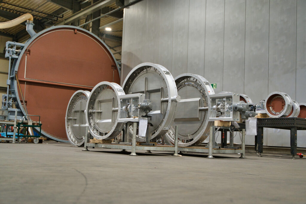 Custom Manufacturing of Flue Gas Fittings and Industrial Dampers by HMT