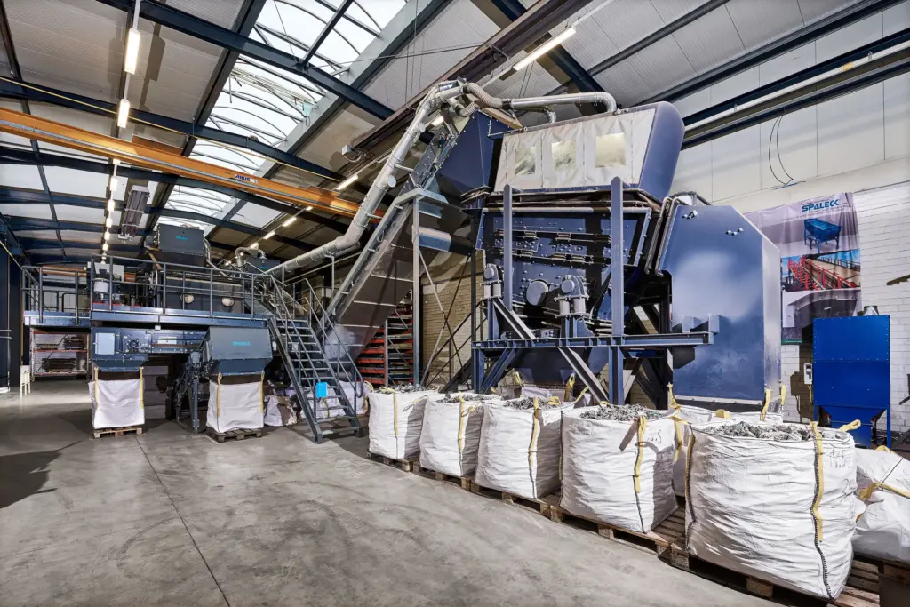 Test Center for Screening Machines and Recycling Technology at SPALECK, the manufacturer