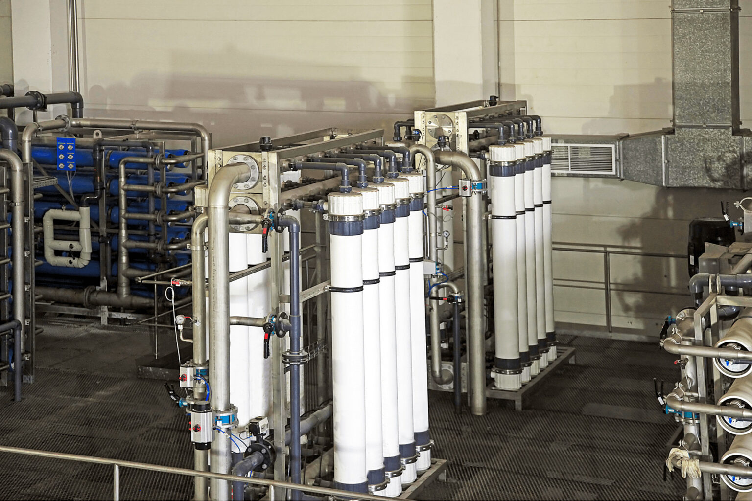 Reverse Osmosis System in an Industrial Setting